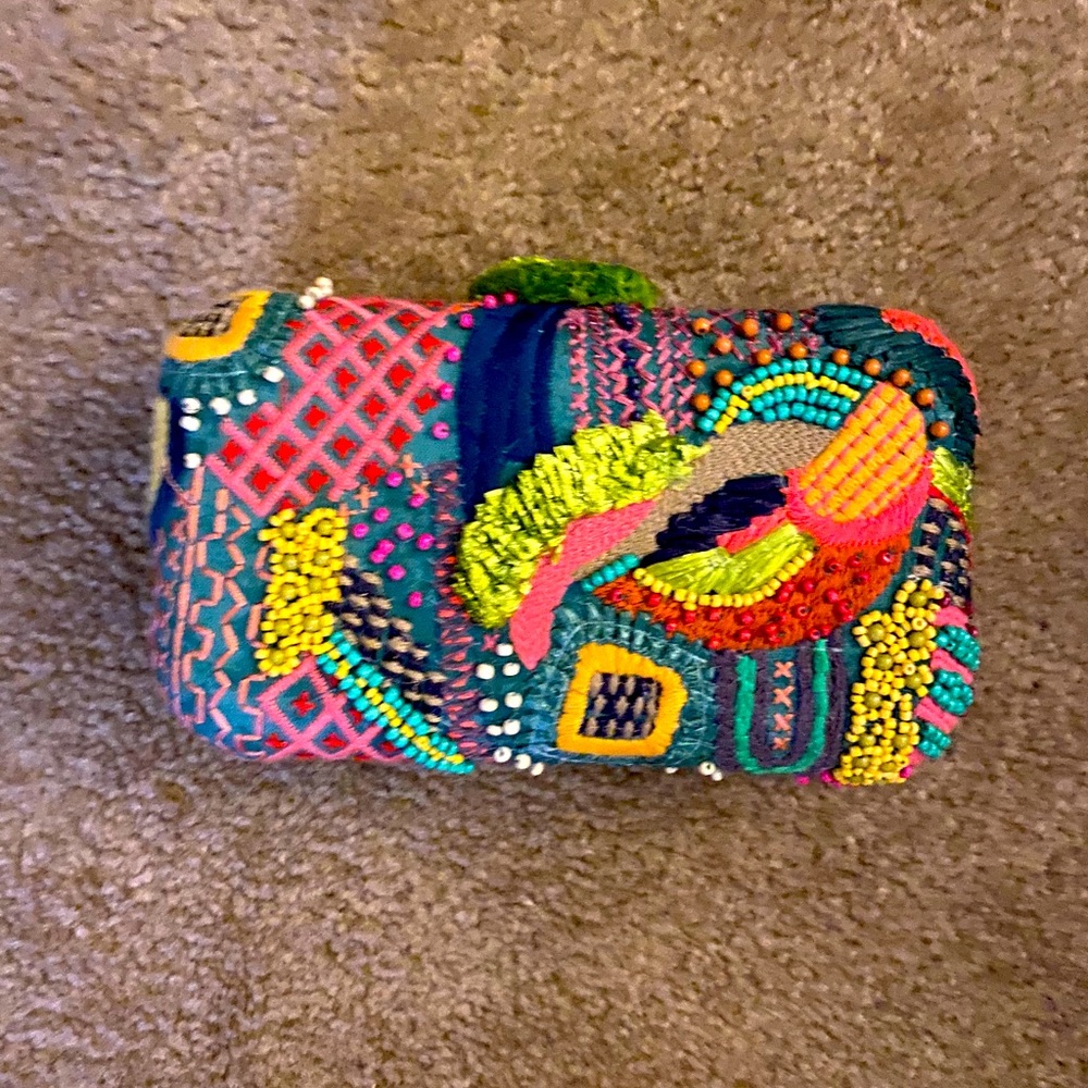Zara Beaded Clutch